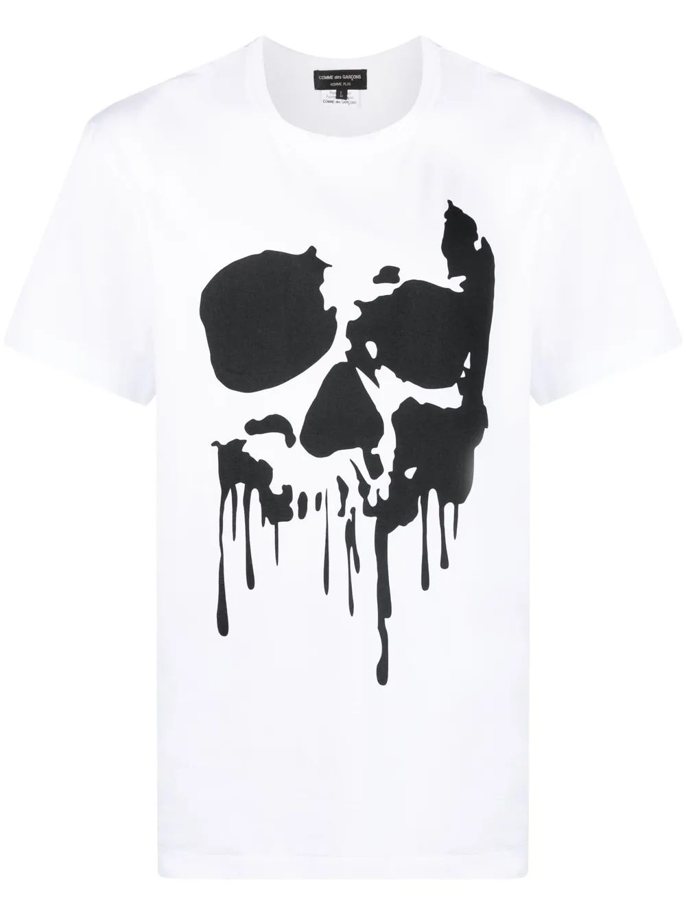 

Comme Des Garçons Homme Plus skull-print T-shirt - White