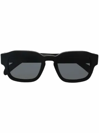 Square frame cheap black sunglasses