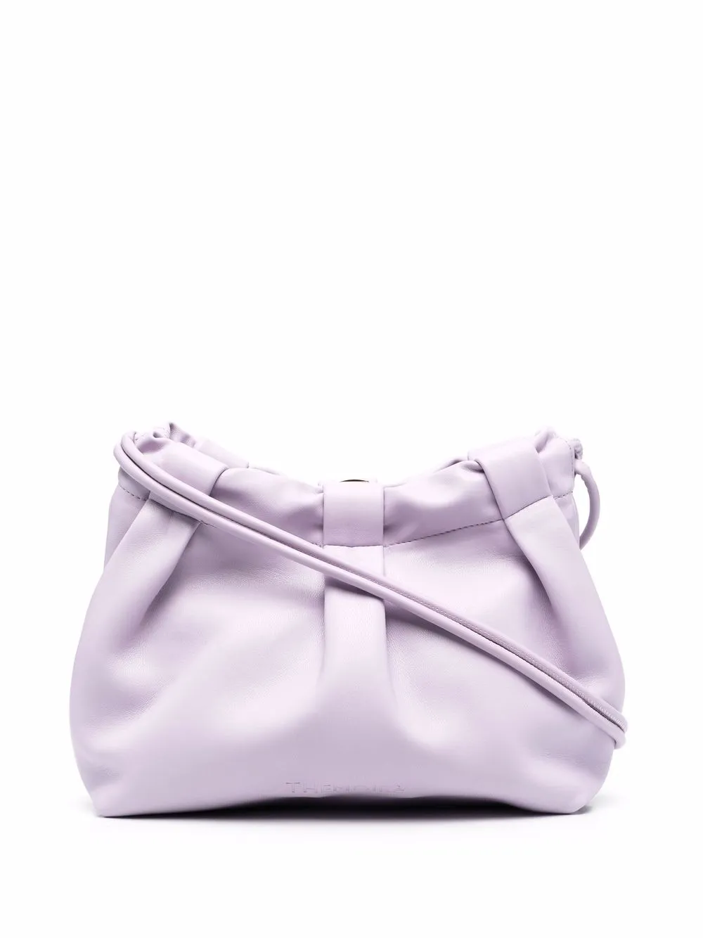 

Themoirè gathered-detail shoulder bag - Purple