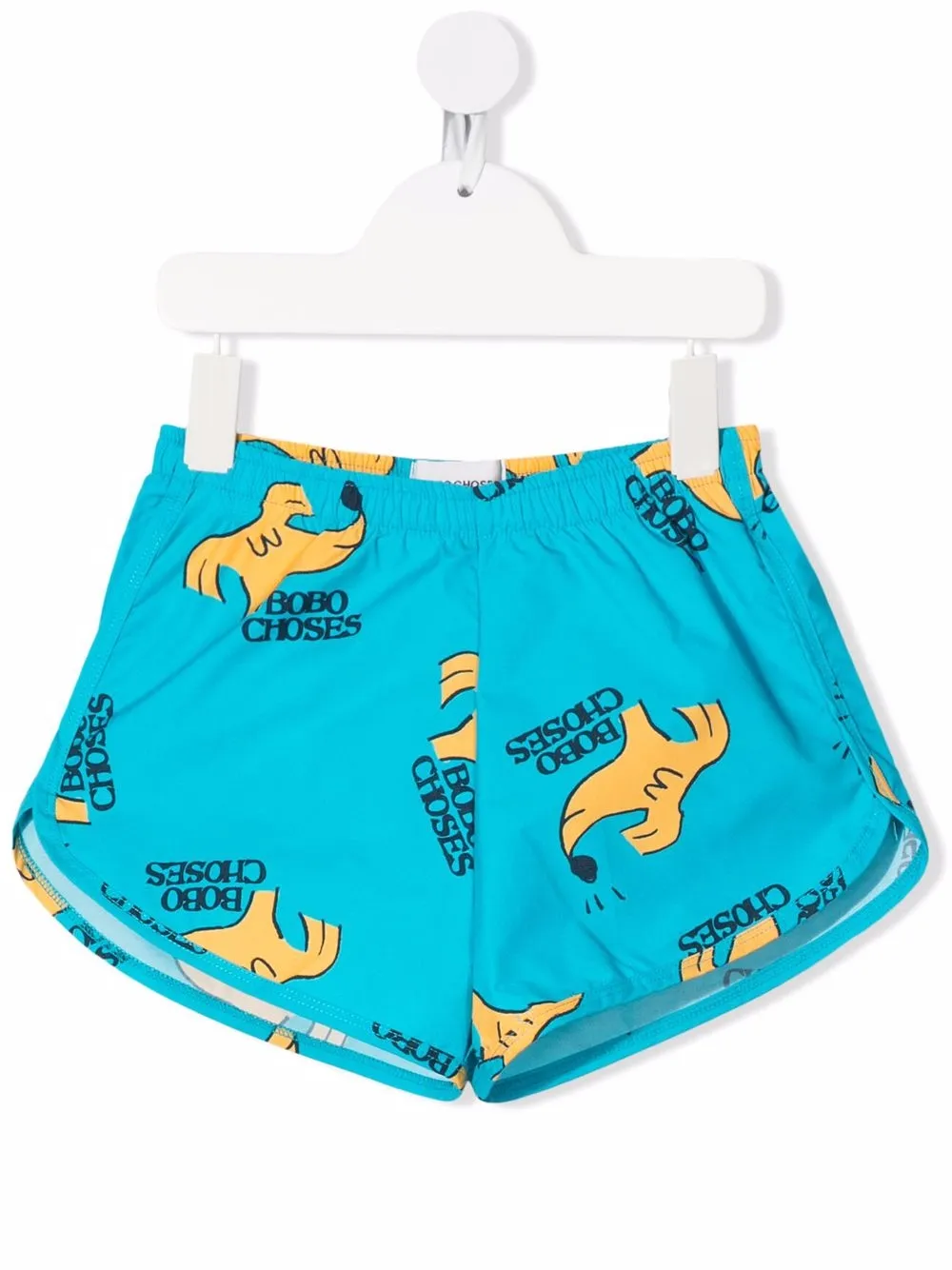 

Bobo Choses shorts de playa con logo estampado - Azul