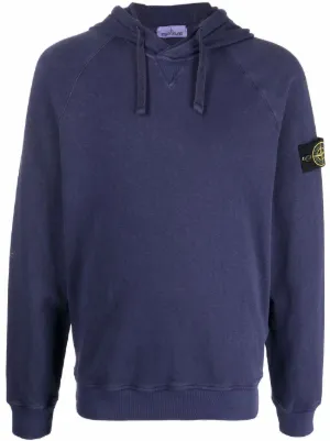 lilac stone island moletom com capuz