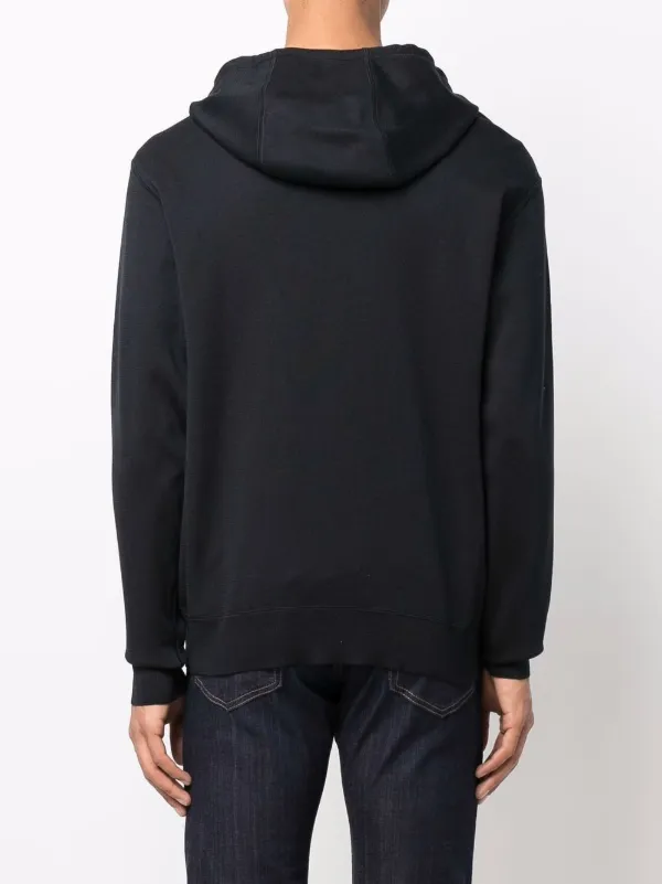 【希少】PRADA Hoodie コットン パーカー ロゴ 長袖 ブラック Prada Cotton Hoodie | Black | FARFETCH