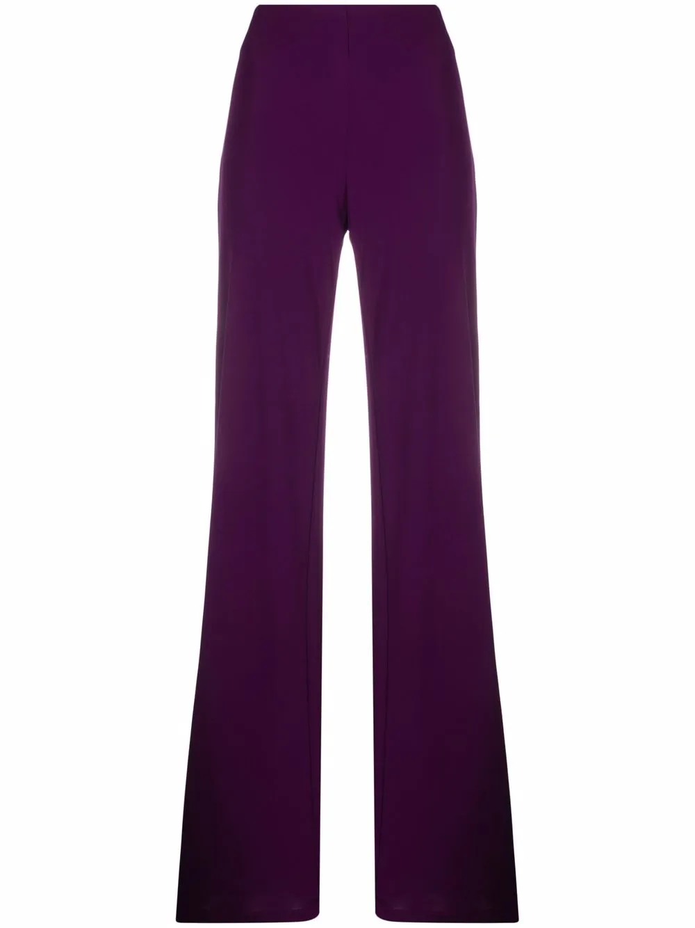 Alberta Ferretti flared stretch trousers