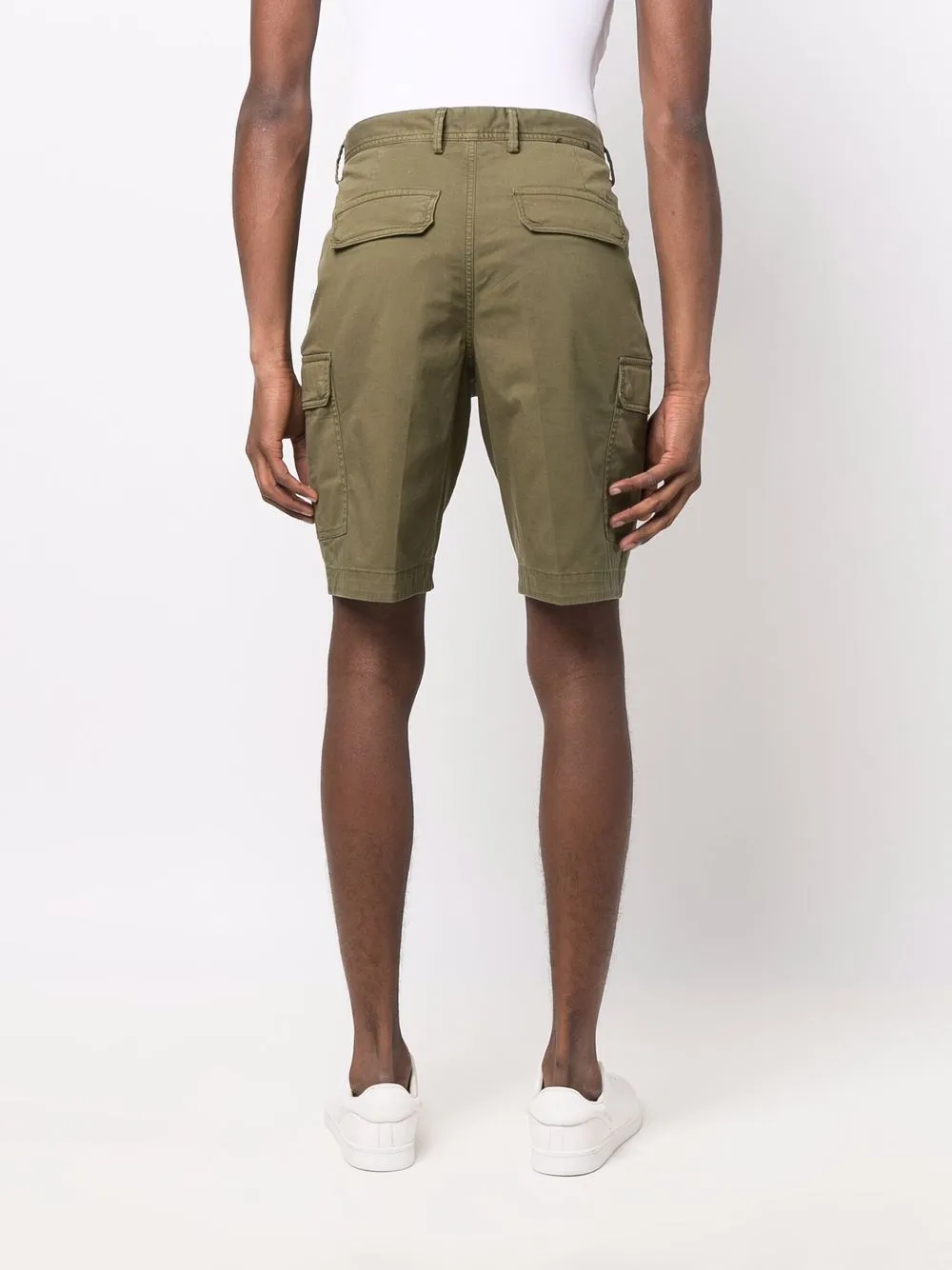 BOSS Cargo shorts Groen