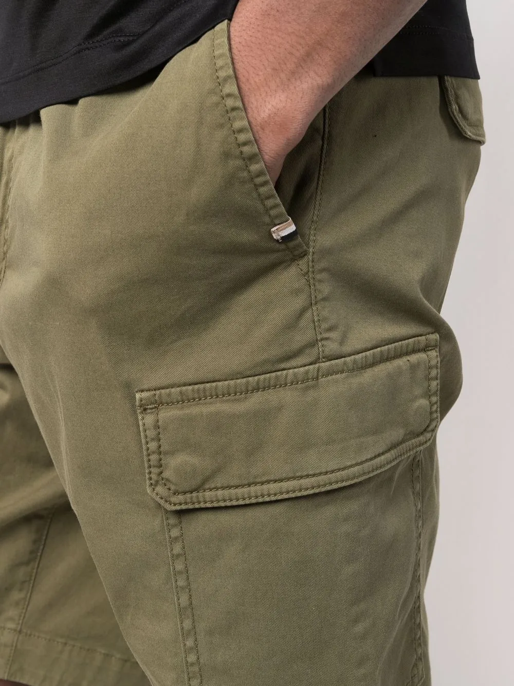 BOSS Cargo shorts Groen