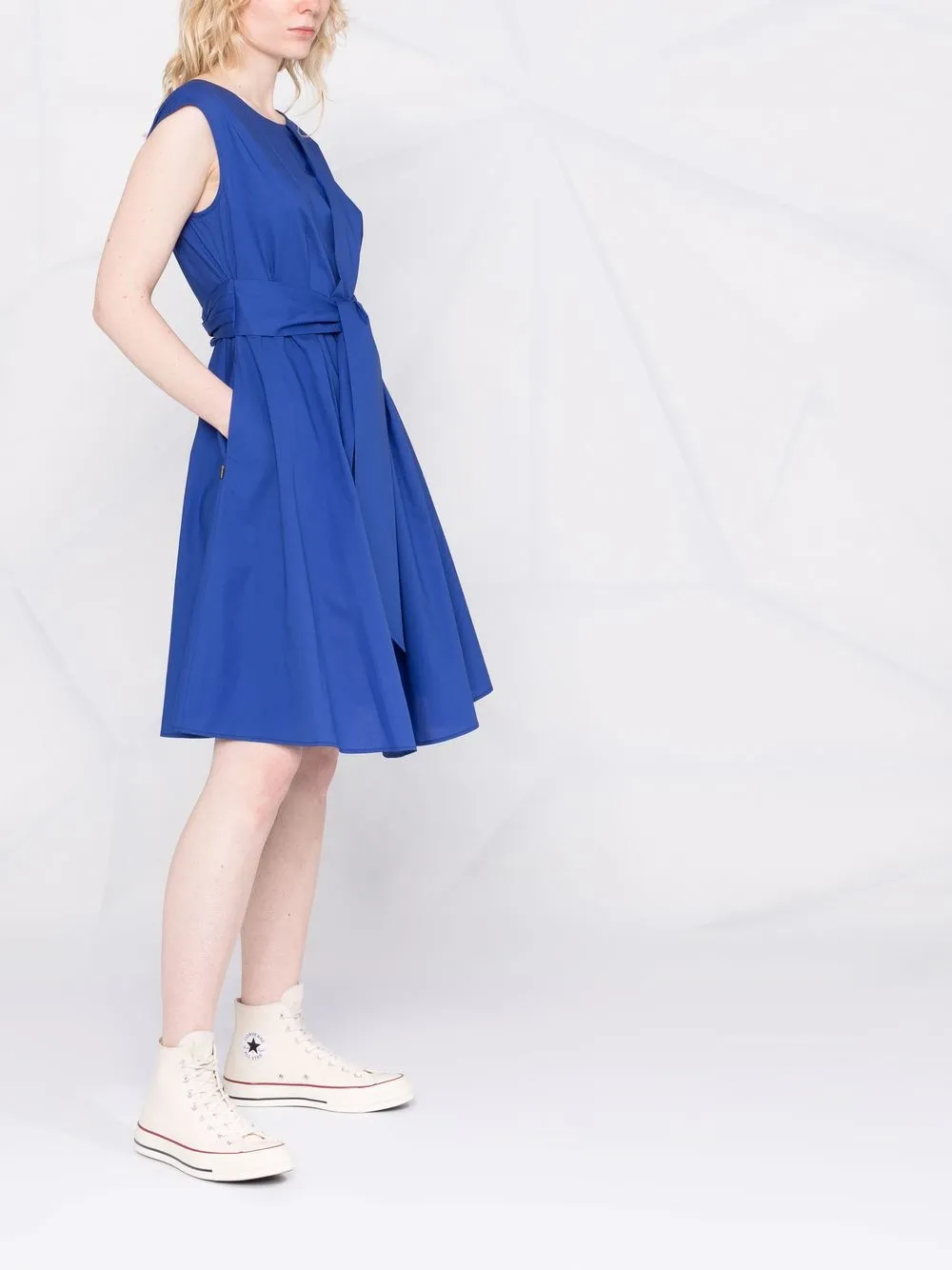 Woolrich Kleid Mit Knotendetail Farfetch