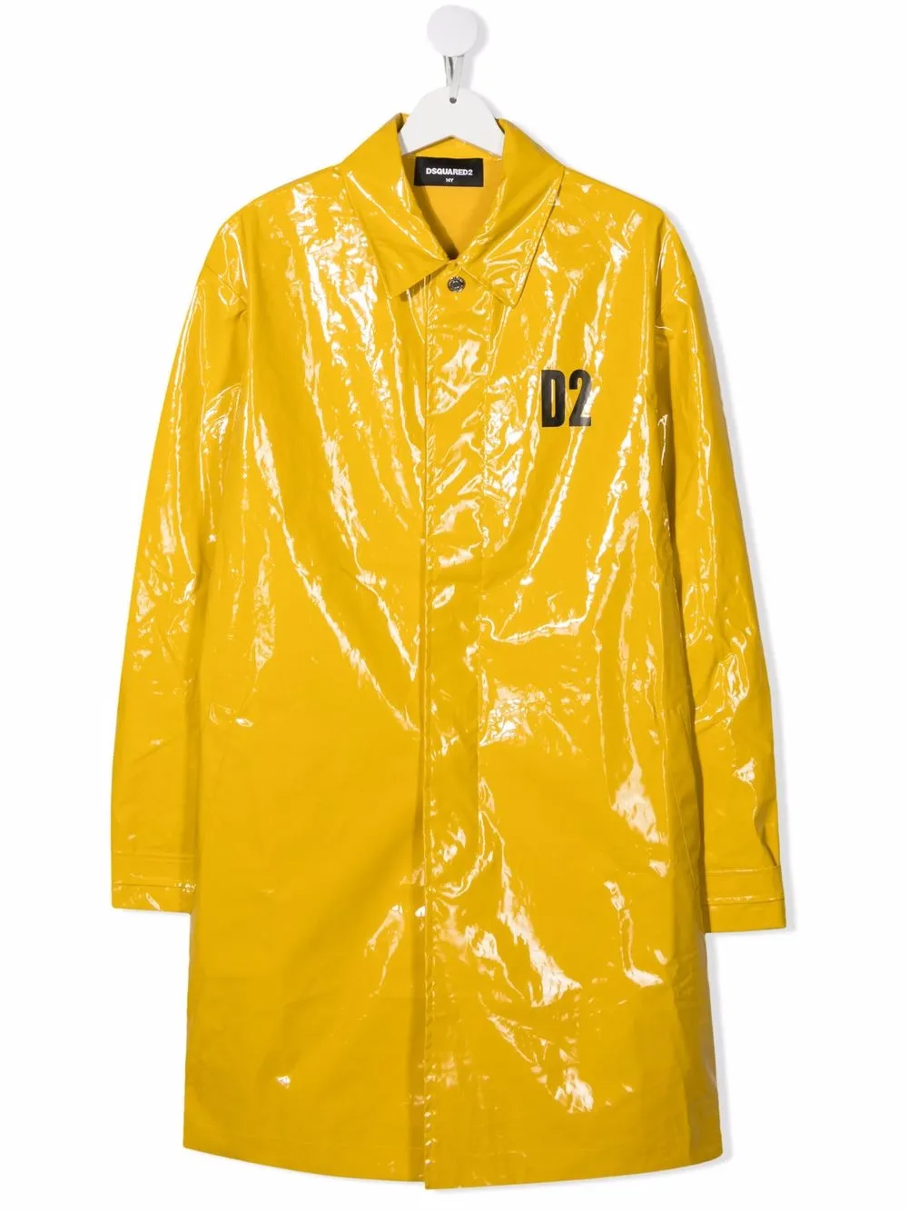 

Dsquared2 Kids abrigo con efecto brillante - Amarillo