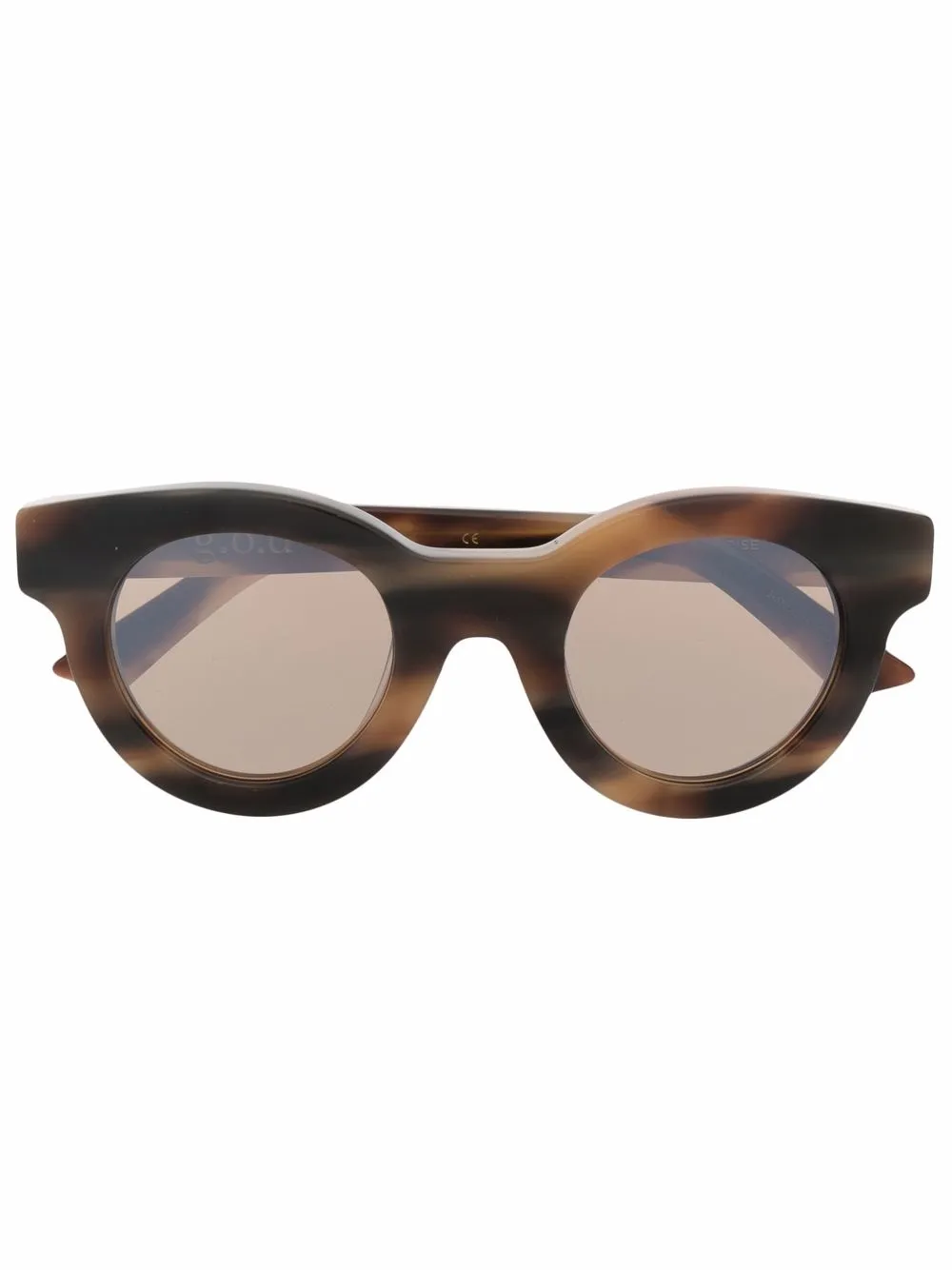 

G.O.D Eyewear TEN round-frame sunglasses - Brown