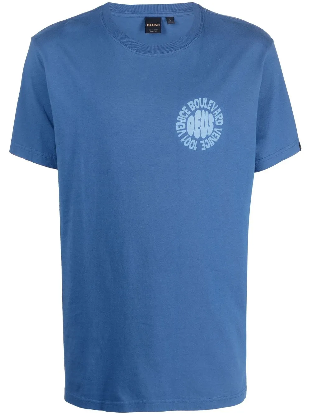 

Deus Ex Machina Venice Surf logo-print T-shirt - Blue