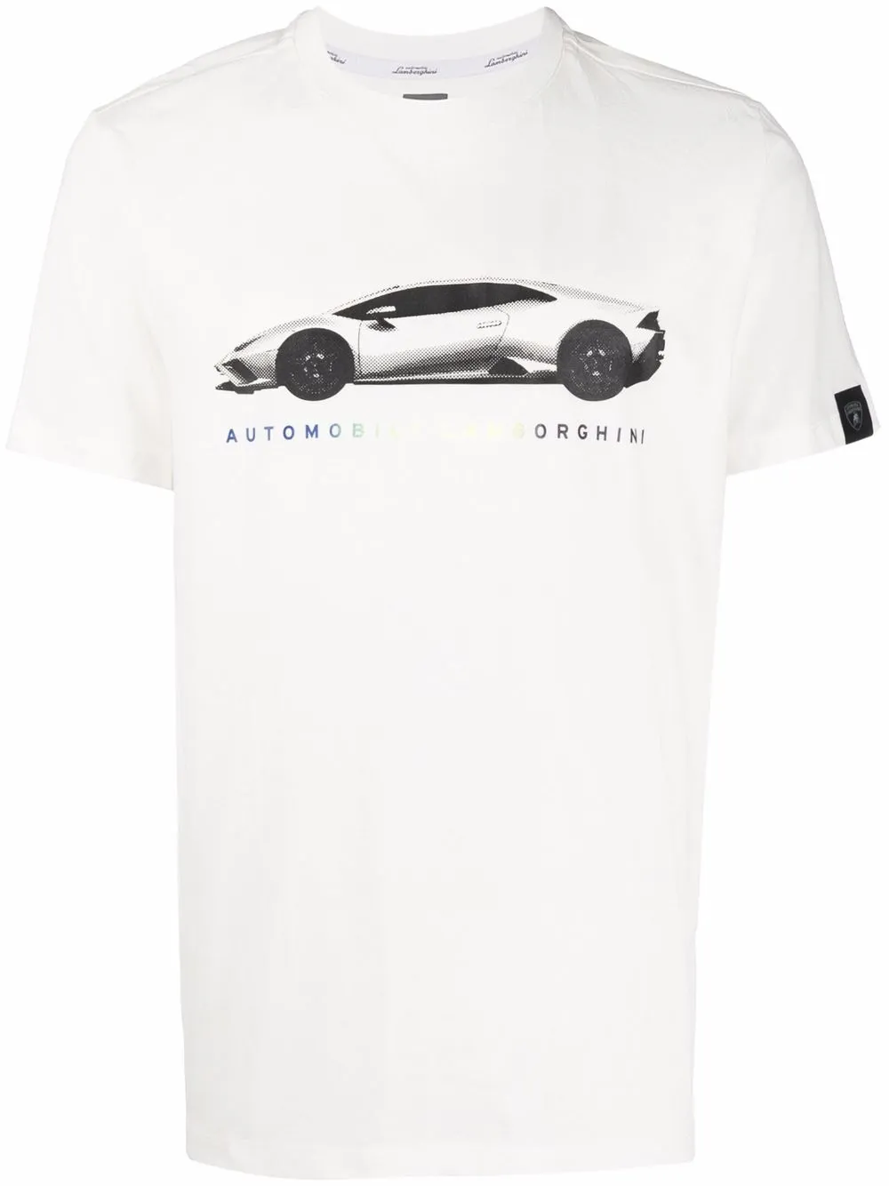 

Automobili Lamborghini Lamborghini-print short-sleeved T-shirt - White