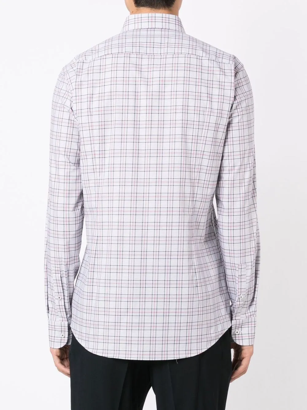 BOSS Button-down overhemd Grijs