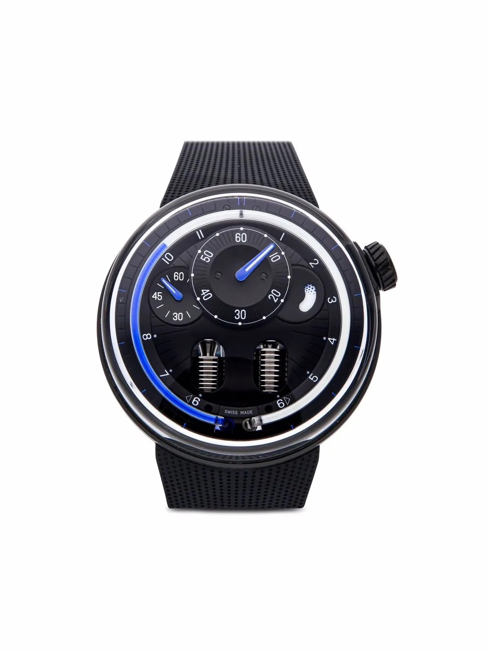 

HYT reloj H0 Blue Night de 48.8mm pre-owned - Negro