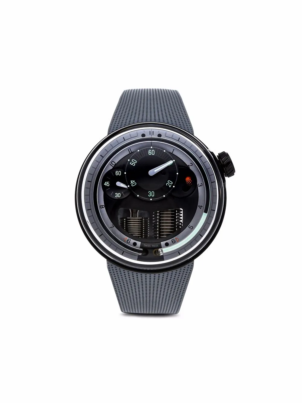 

HYT reloj H0 Black Grey Series de 48.8mm pre-owned - Negro