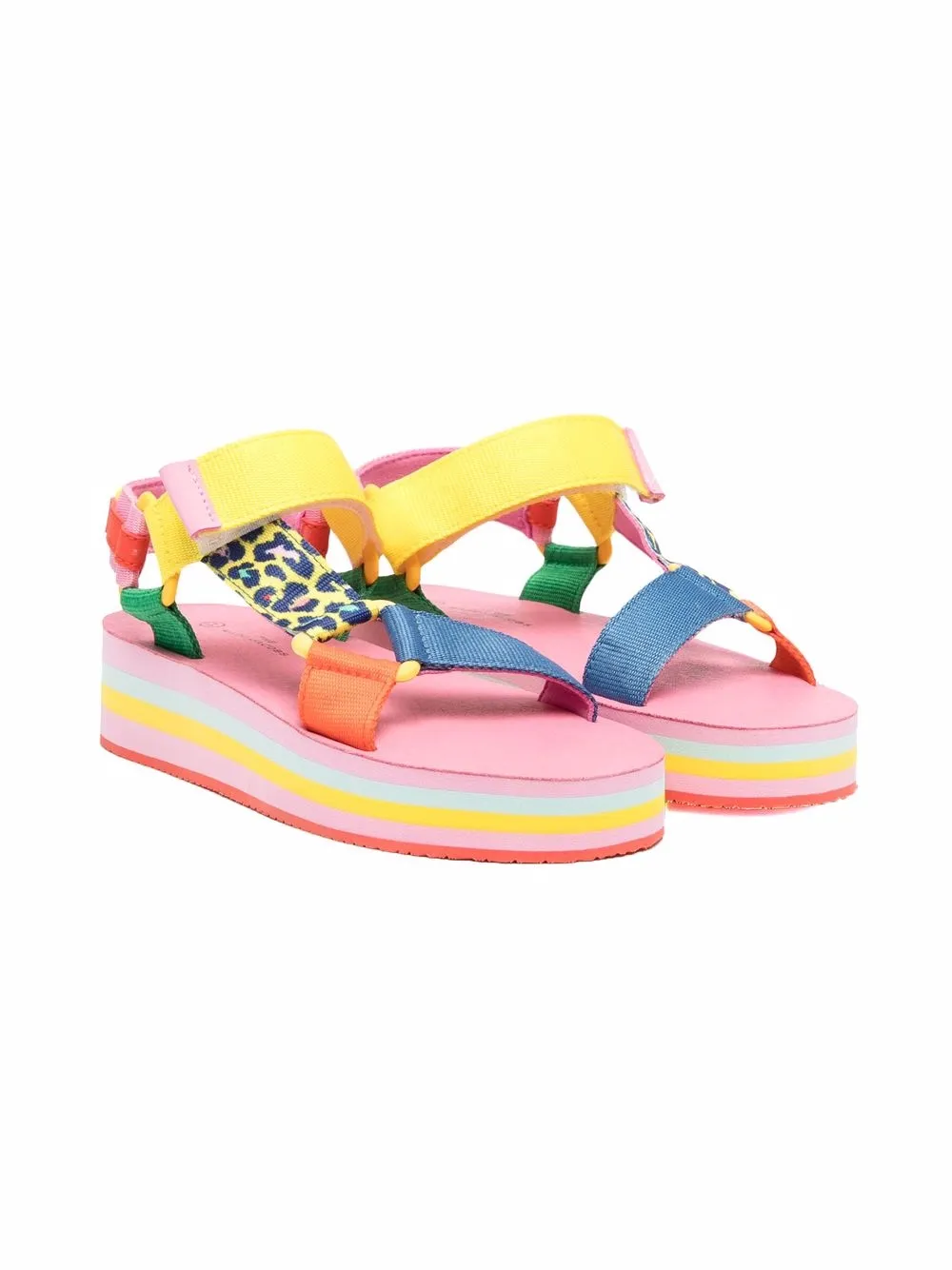 

Marc Jacobs Kids touch-strap fastening sandals - Yellow