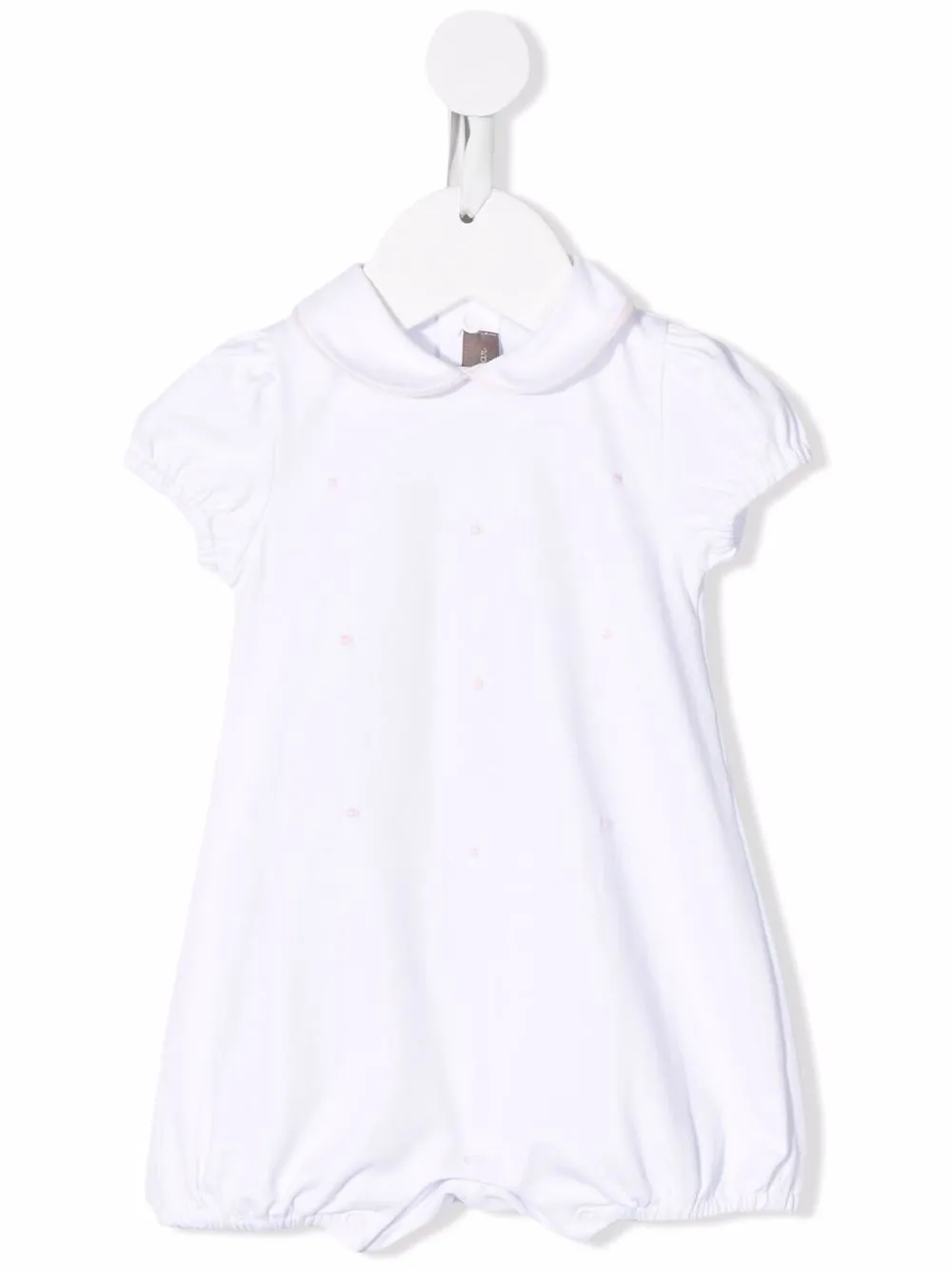 

Little Bear romper con cuello Peter Pan - Blanco