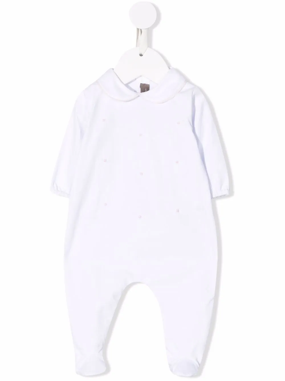 

Little Bear pijama con bordado de lunares - Blanco