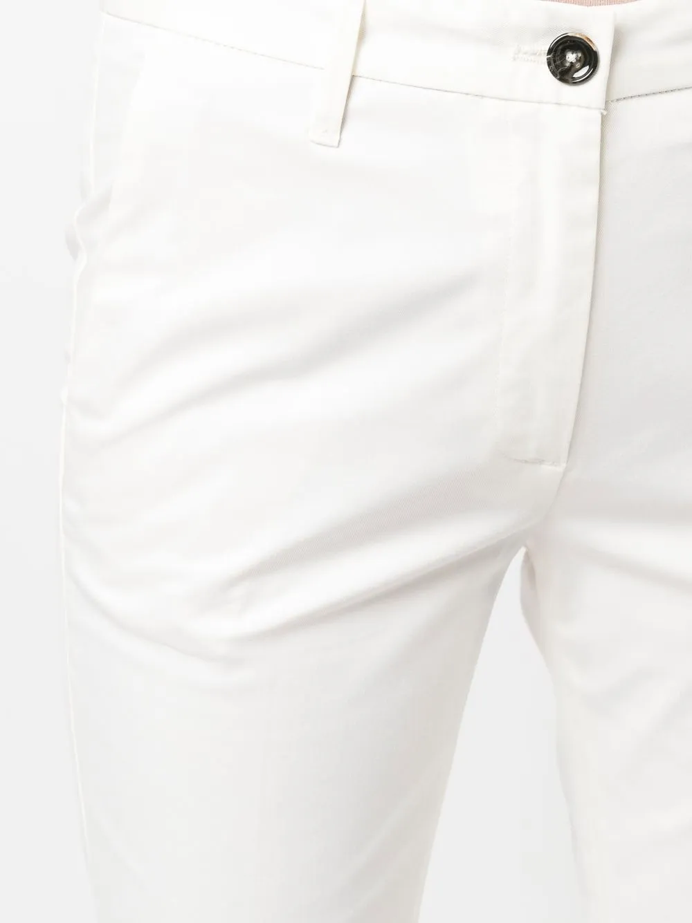 Nine In The Morning Cropped broek Wit