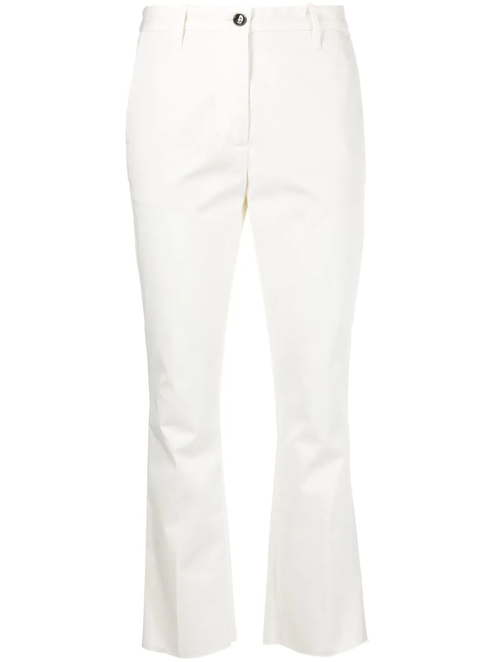 Nine In The Morning Cropped broek Wit