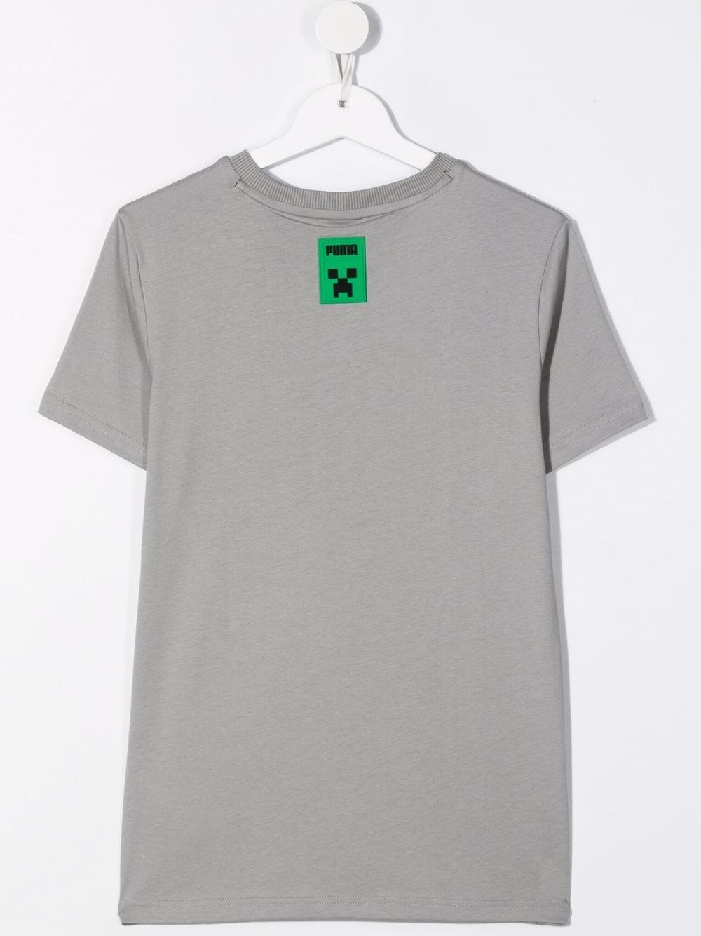 Puma Kids T-shirt met logoprint - Grijs