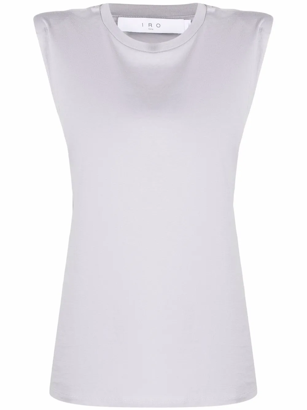 

IRO sleeveless structured-shoulder tank top - Grey