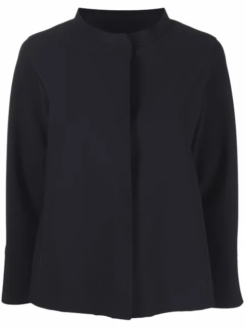 Herno concealed-front tonal jacket