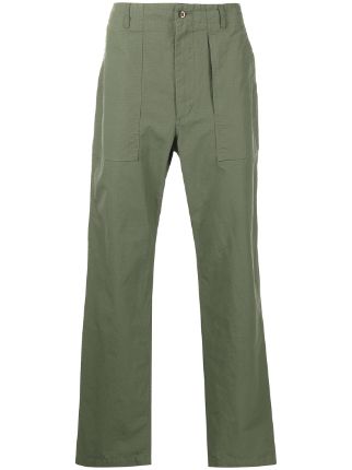 Engineered Garments straight-leg Trousers - Farfetch