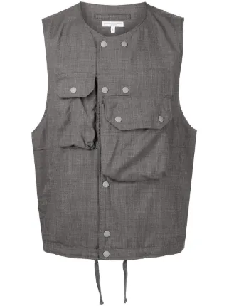 Engineered Garments Cover Vest Gilet - Farfetch