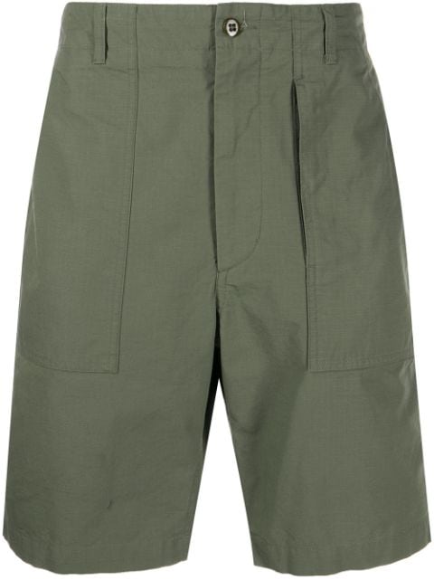 Engineered Garments high-waisted straight-leg shorts