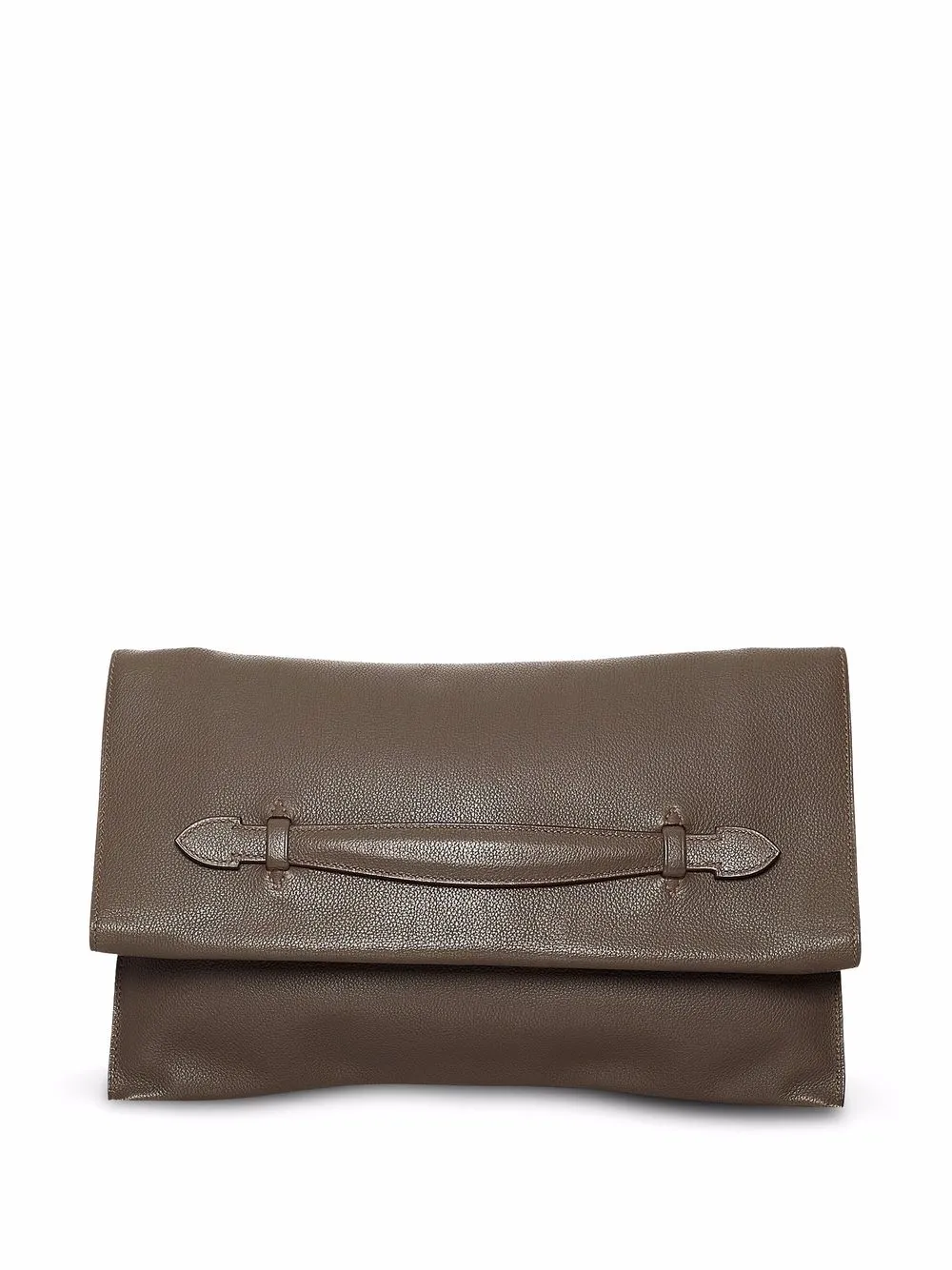 

Hermès bolsa de mano Pliplat pre-owned - Marrón