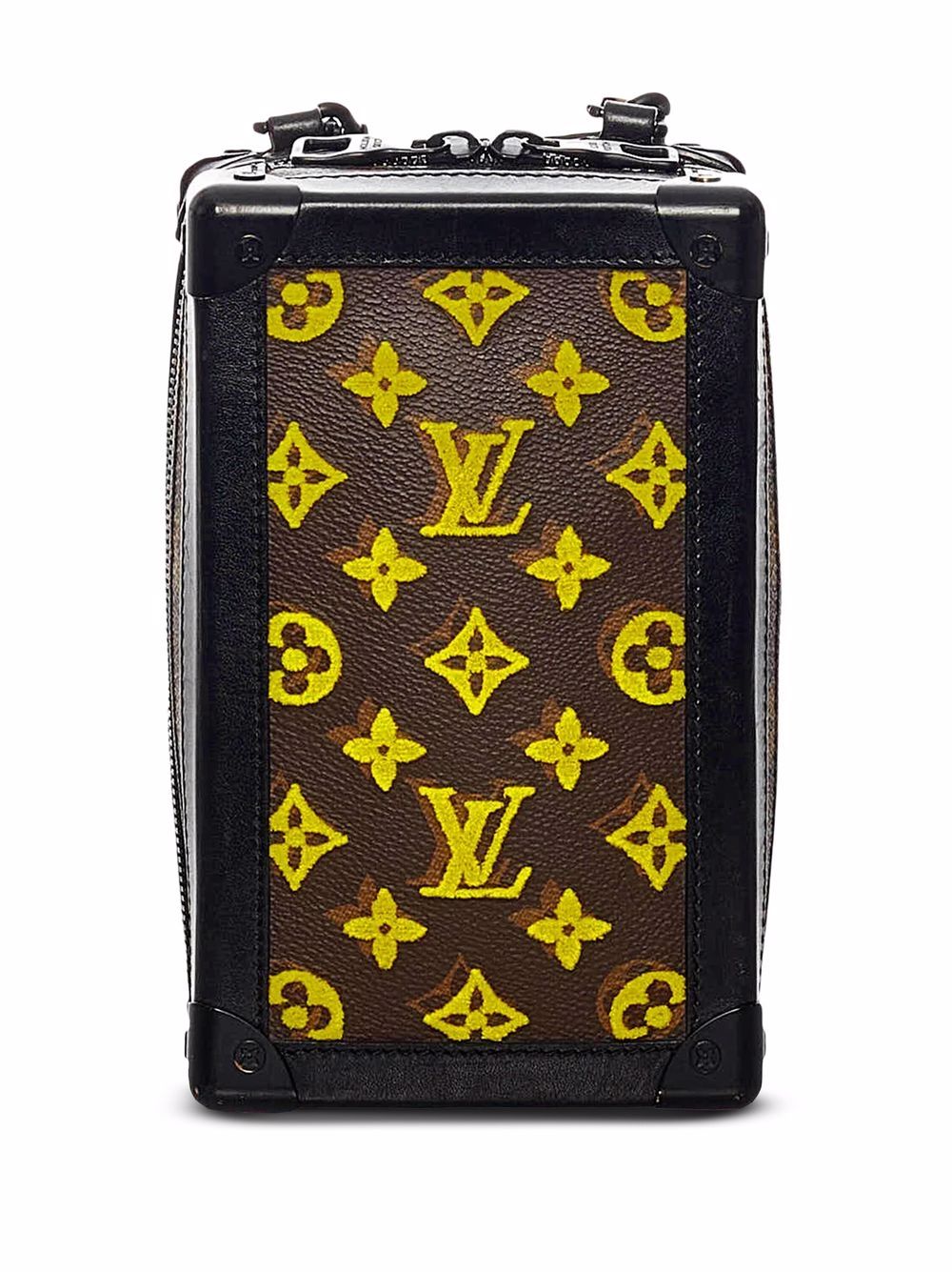 Louis Vuitton Pre-Owned Pre-owned Trunk schoudertas met monogram - Zwart