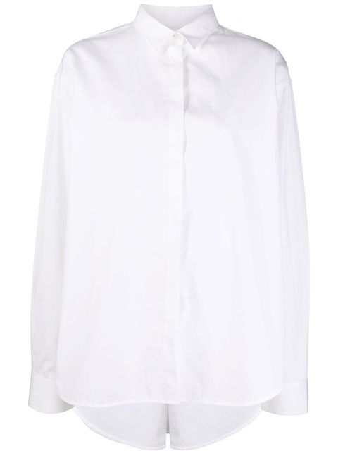 TOTEME Signature concealed placket shirt