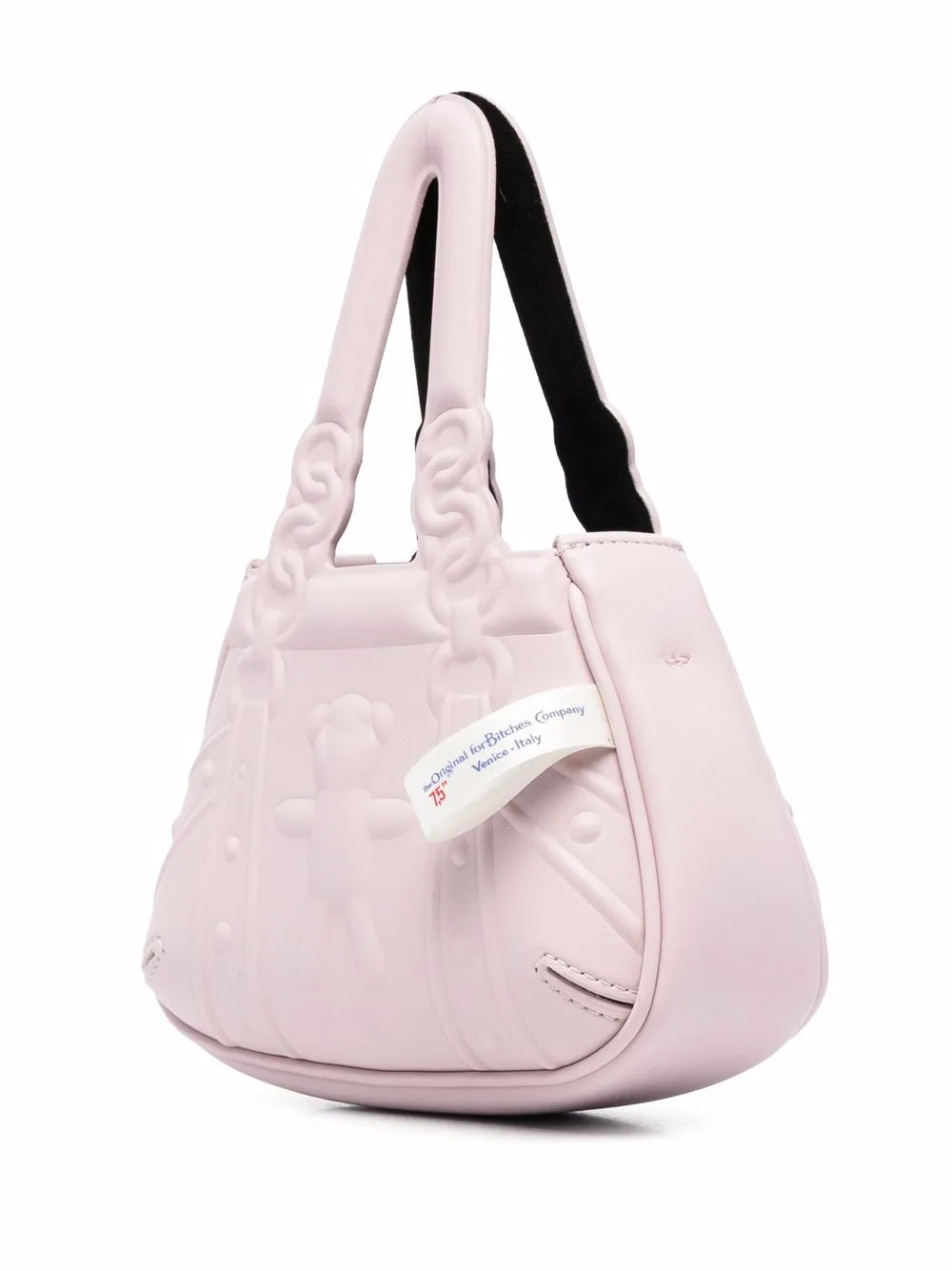 Forbitches Debossed-detail Tote Bag In Pink