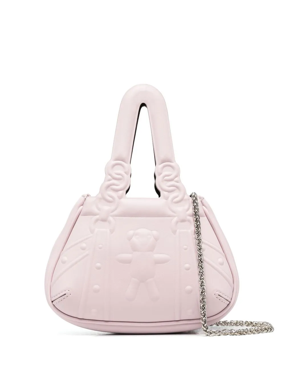 Forbitches Debossed-detail Tote Bag In Pink