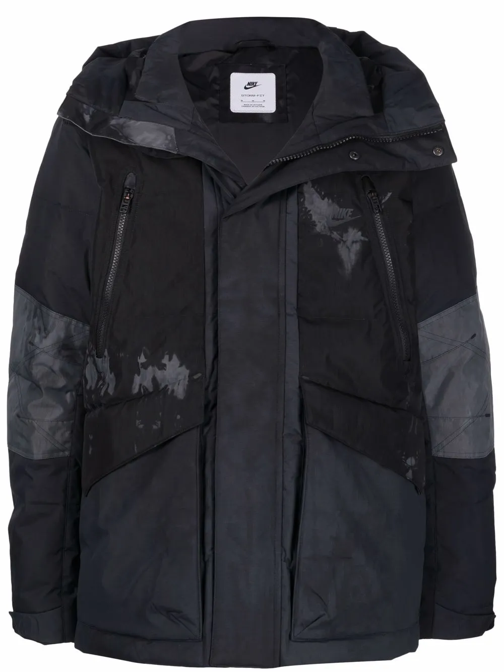 

Nike chamarra capitonada - Negro