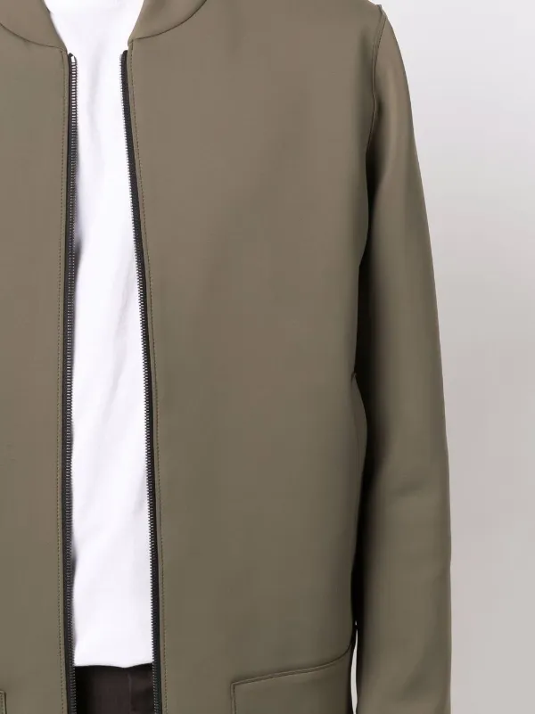 【関税込み】Harris Wharf London ボンバー Harris Wharf London ストレッチ ボンバージャケット | ブルー