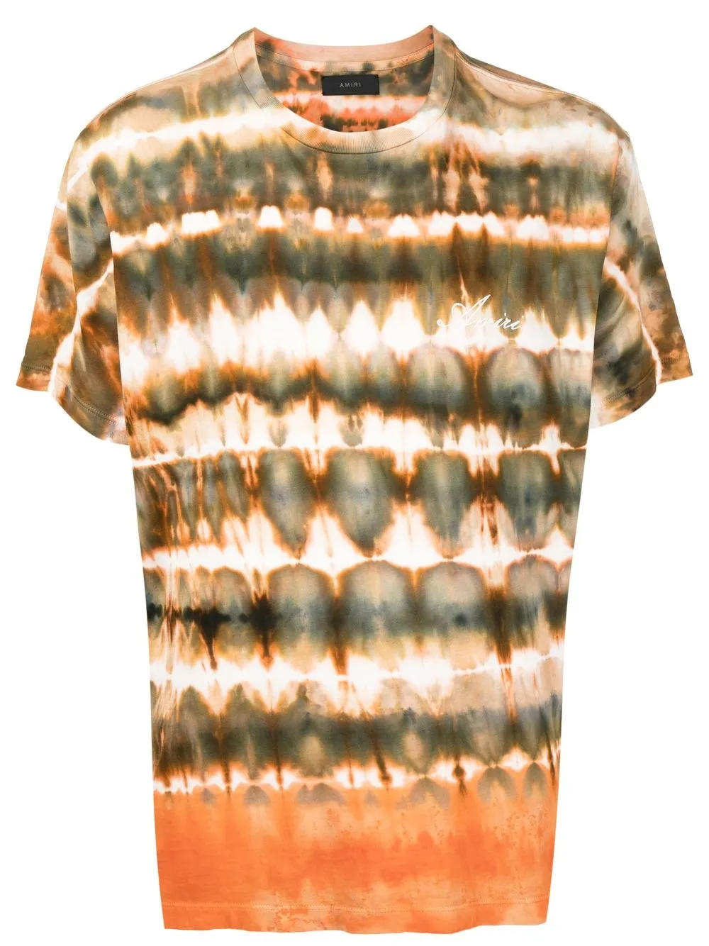 

AMIRI tie dye-print cotton T-shirt - Multicolour