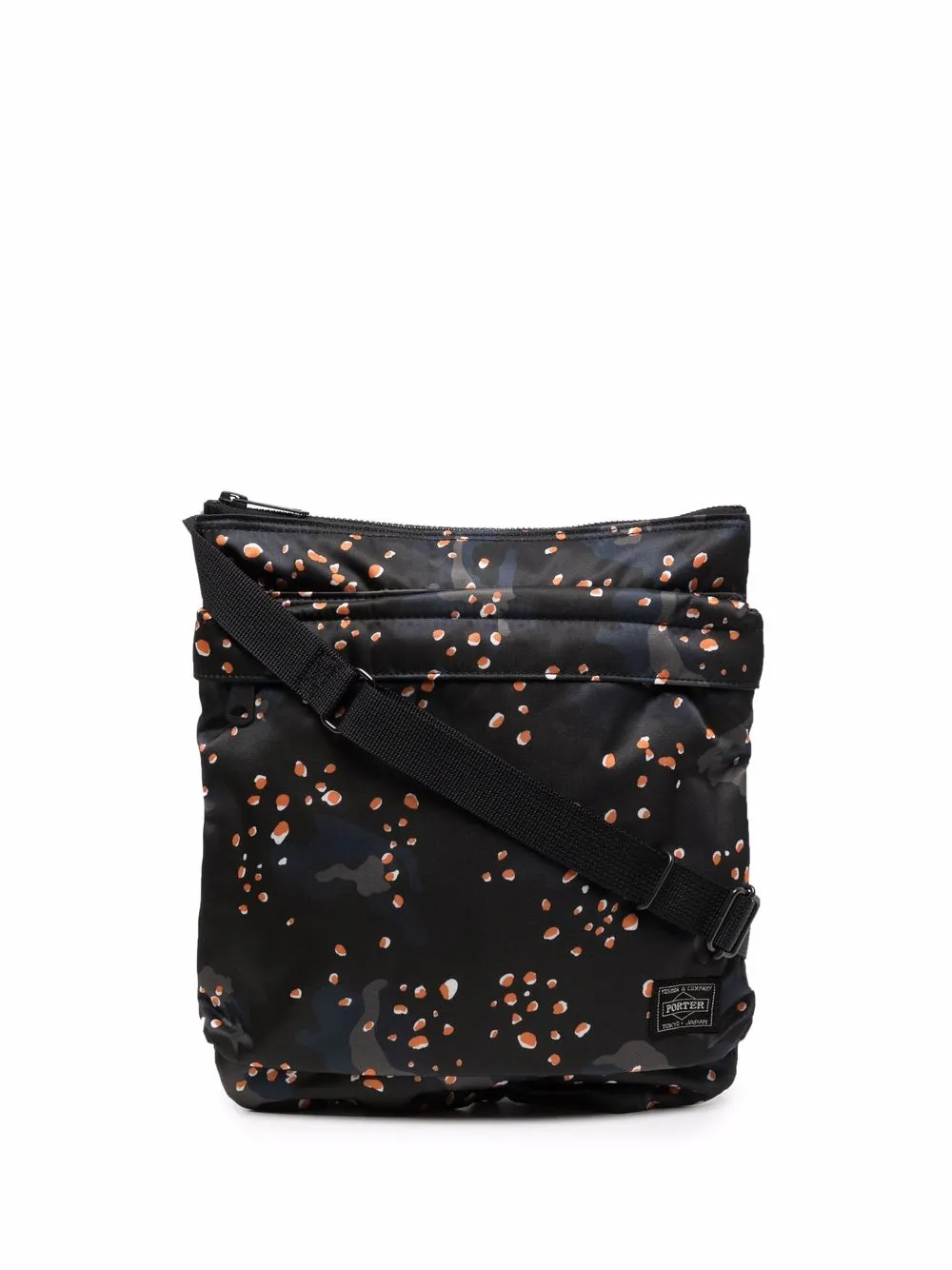 

Porter-Yoshida & Co. bolsa crossbody con estampado abstracto - Negro