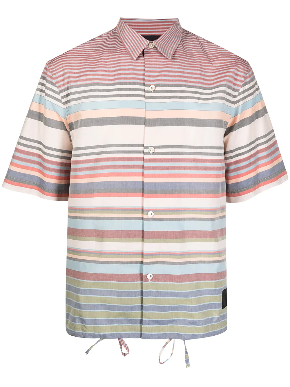 

Paul Smith playera a rayas de manga corta - Multicolor