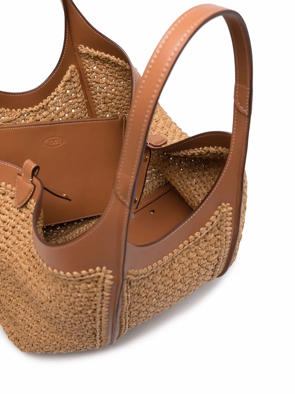 Tod's Timeless ラフィア ハンドバッグ | ニュートラル