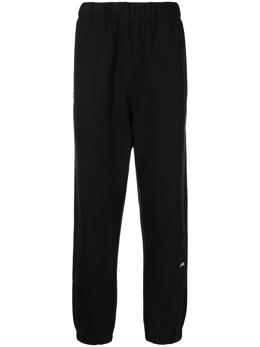 

Alpha Industries logo-patch cotton track pants - Black