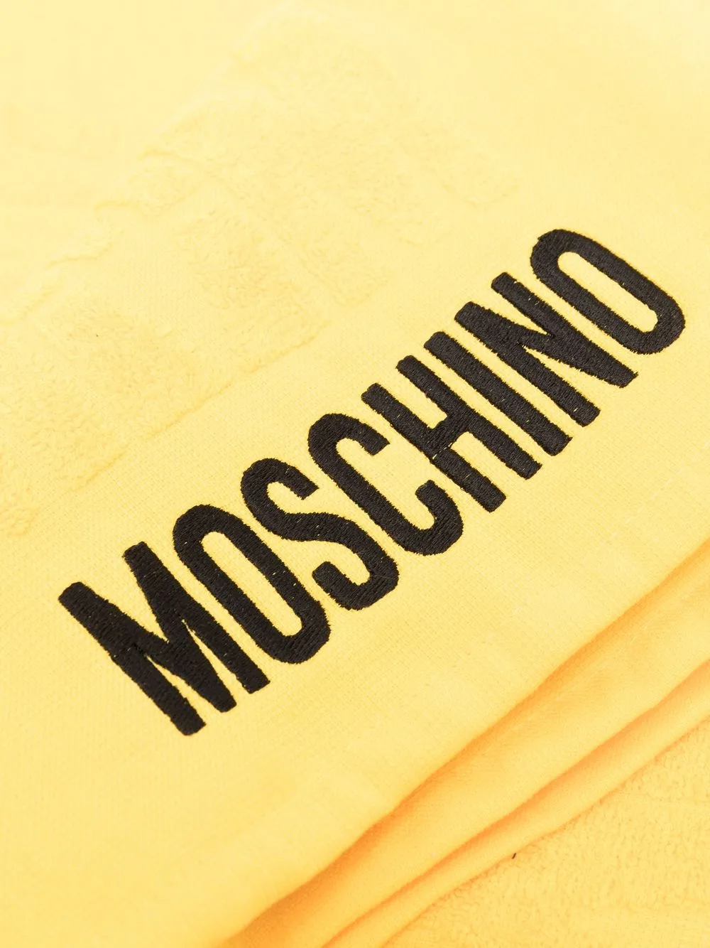 farfetch.com | Moschino logo-devoré towel