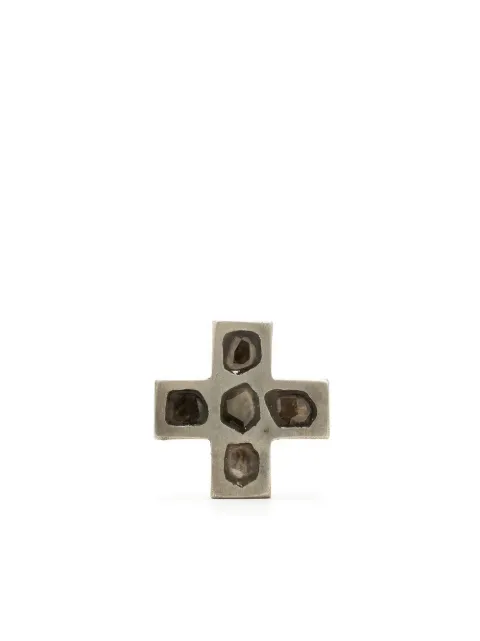 Parts of Four Plus-sign stud earring