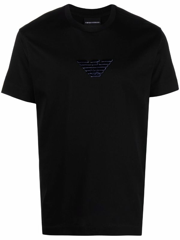 emporio armani flock shirt