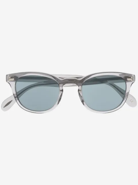 Oliver Peoples lentes de sol Sheldrake con armazón redonda