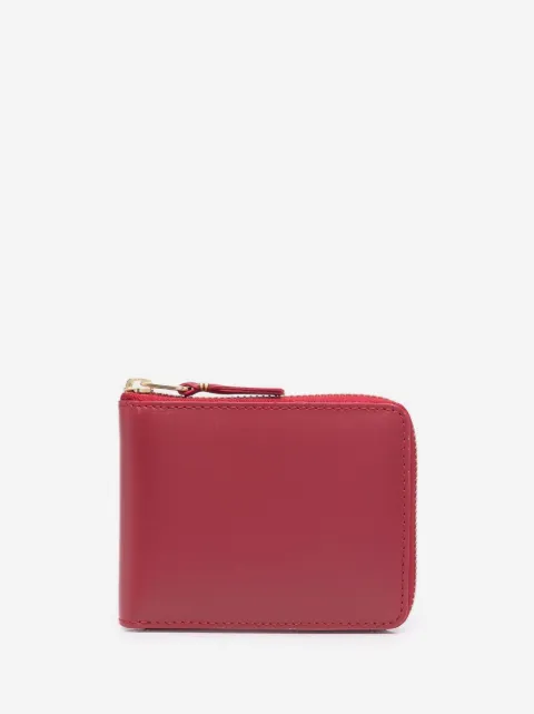 Comme Des Garçons Wallet bi-fold zipped leather wallet