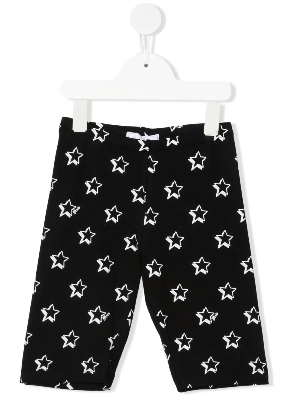 

Monnalisa shorts con estrellas estampadas - Negro