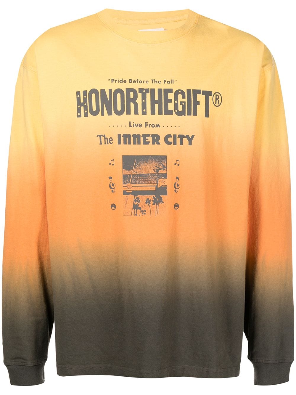 

Honor The Gift playera Stereo de manga larga - Multicolor