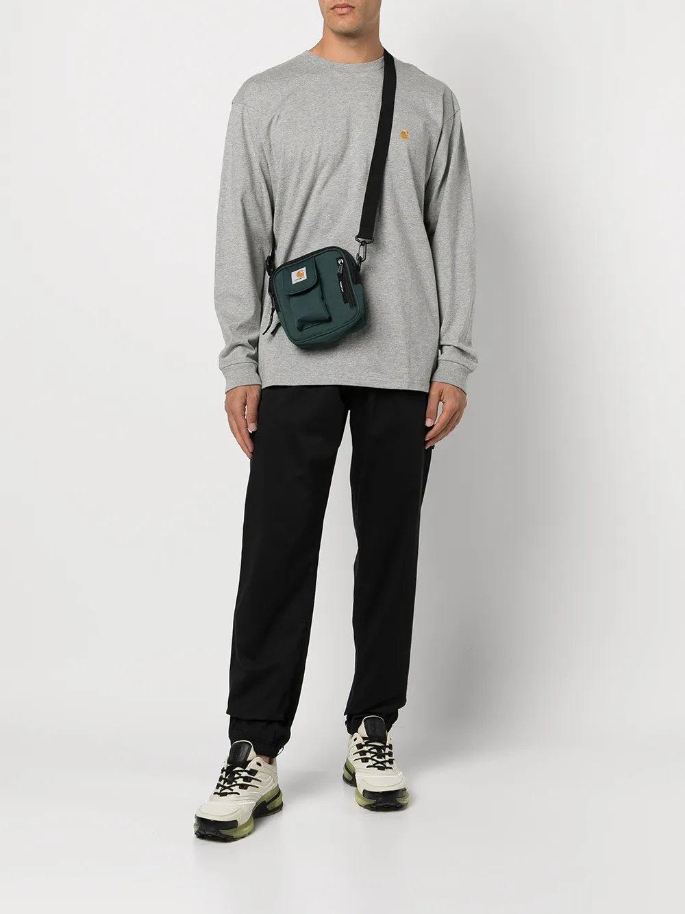 Carhartt WIP Sweater met geborduurd logo - Grijs