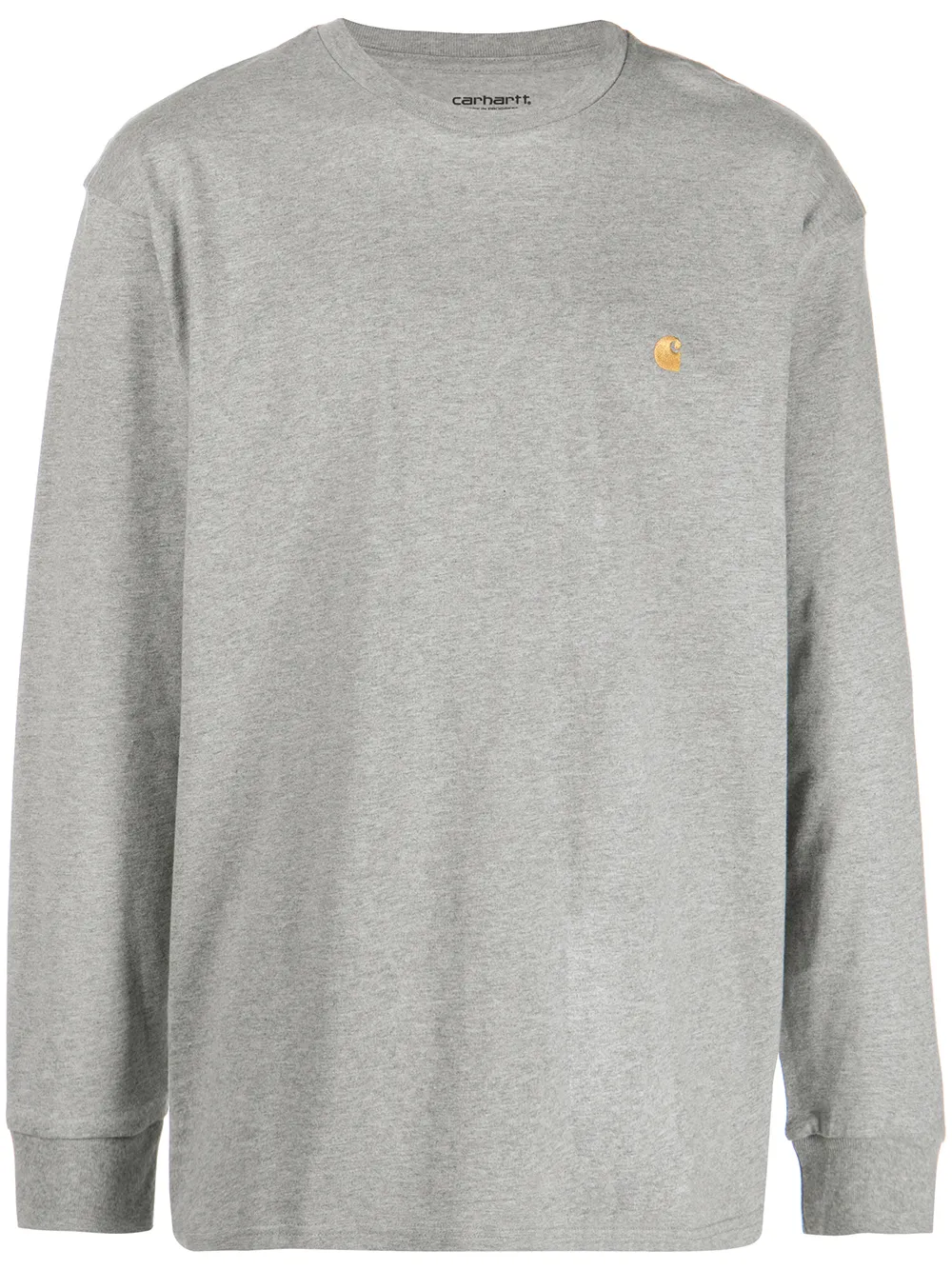 Carhartt WIP Chase embroidered-logo sweatshirt | Grey | Image 1