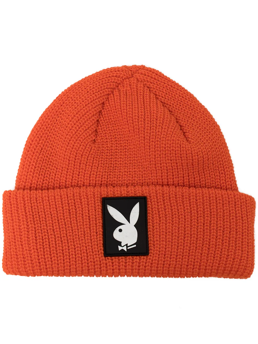 

Pleasures bunny-patch detail beanie - Orange